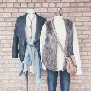 JACK by BB Dakota Castleton Faux Fur Vest